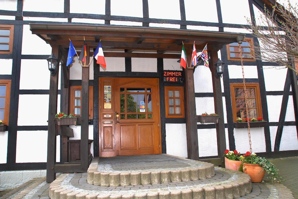 Hotel Alte Schule Luhden Exterior foto